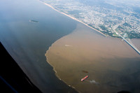Hurricane Irene Causes Runoff into Hudson River